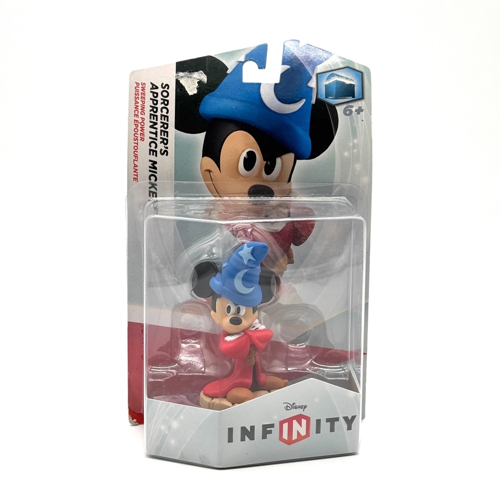 Disney Infinity Sorcerer's Apprentice Mickey Figure New Sealed‎ Damaged Box